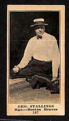Geo. Stallings [Blank Back] #167 Baseball Cards 1916 M101 4 Sporting News Prices