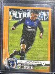 Cristian Espinoza [Orange] #103 Soccer Cards 2020 Topps MLS Prices