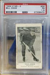 Bill Cook #24 Hockey Cards 1924 V145-2 Prices