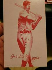 Joe DiMaggio [Red] Baseball Cards 1980 Hall of Fame Exhibits Prices