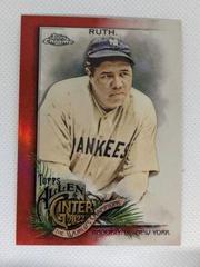 Babe Ruth [Red] Baseball Cards 2022 Topps Allen & Ginter Chrome Prices