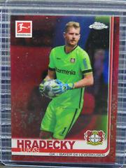 Lukas Hradecky [Red Refractor] #65 Soccer Cards 2019 Topps Chrome Bundesliga Prices
