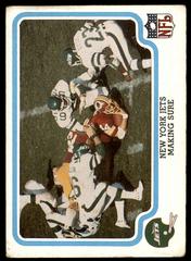 New York Jets Making Sure Football Cards 1979 Fleer Team Action Prices