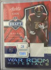Brian Robinson Jr. [Silver] #27 Football Cards 2022 Panini Absolute War Room Materials Prices