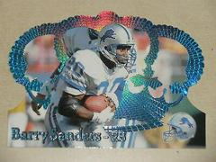 Barry Sanders [Blue Holofoil] #46 Football Cards 1995 Pacific Crown Royale Prices