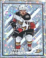 Trevor Zegras #5 Hockey Cards 2022 Topps NHL Sticker Prices