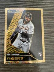 Riley Greene [Gold] Baseball Cards 2023 Topps Update Black Gold Prices