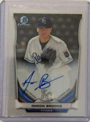 Aaron Brooks #ABR Baseball Cards 2014 Bowman Chrome Autograph Prospects Prices