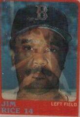 Jim Rice #158 Baseball Cards 1988 Sportflics Prices