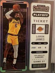 LeBron James [Playoff] Basketball Cards 2022 Panini Contenders Prices