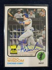 Patrick Wisdom #ROA-PW Baseball Cards 2022 Topps Heritage Real One Autographs Prices
