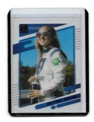 Brittney Zamora [Blue] #5 Racing Cards 2022 Panini Chronicles Nascar Clearly Donruss Prices