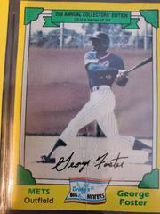 George Foster #13 Baseball Cards 1982 Topps Drake's Big Hitters Prices