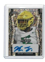 Kayvon Thibodeaux [Kaleidoscope Snakeskin] #PA-KT1 Football Cards 2022 Leaf Flash Portrait Autographs Prices