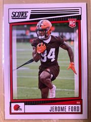 Jerome Ford Football Cards 2022 Panini Score Prices