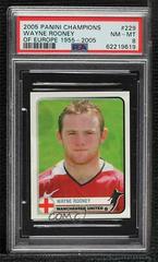 Wayne Rooney #229 Soccer Cards 2005 Panini Champions of Europe 1955-2005 Prices