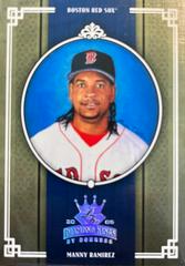 Manny Ramirez [Crowning Moment] #36 Baseball Cards 2005 Donruss Diamond Kings Prices