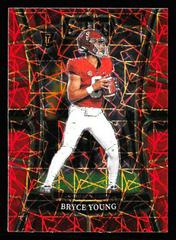Bryce Young [Red Lazer] #1 Football Cards 2023 Panini Select Draft Picks Prices
