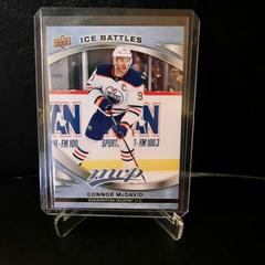 Connor McDavid [Ice Battles] #35 Hockey Cards 2023 Upper Deck MVP Prices