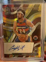 Corey Kispert [Asia Gold] Basketball Cards 2021 Panini Spectra Aspiring Autographs Prices