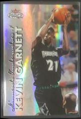Kevin Garnett Forcefield #6 Basketball Cards 1999 Fleer Force Prices