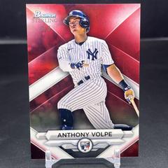 Anthony Volpe [Red] #BSR-21 Baseball Cards 2023 Bowman Sterling Prices