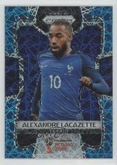 Alexandre Lacazette [Light Blue Lazer] Soccer Cards 2018 Panini Prizm World Cup Prices