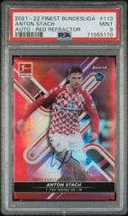 Anton Stach [Red] #BCA-AS Soccer Cards 2022 Topps Finest Bundesliga Autographs Prices
