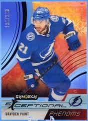 Brayden Point [Purple] Hockey Cards 2021 Upper Deck Synergy Exceptional Phenoms Prices