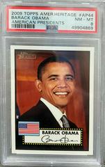 Barack Obama #AP44 Baseball Cards 2009 Topps American Heritage Presidents Prices