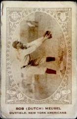 Bob Dutch Meusel Baseball Cards 1922 E120 American Caramel Prices