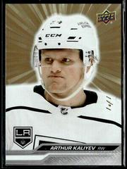 Arthur Kaliyev [Outburst Gold] #85 Hockey Cards 2023 Upper Deck Prices