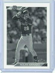 Nolan Arenado [Black & White] #33 Baseball Cards 2020 Bowman Heritage Prices