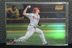 Aaron Nola [Gold] #108 Baseball Cards 2021 Stadium Club Chrome Prices