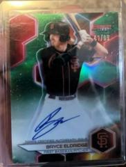 Bryce Eldridge [Green] Baseball Cards 2023 Bowman's Best of Autographs Prices