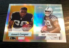 Amari Cooper [Refractor] #T60-AC Football Cards 2015 Topps Chrome 60th Anniversary Prices