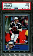 Tom Brady [Collection] Football Cards 2003 Topps Prices