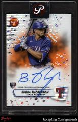 Bubba Thompson [Orange] #PA-BT Baseball Cards 2023 Topps Pristine Autographs Prices