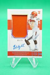 Baker Mayfield [Holo Silver] Football Cards 2018 National Treasures Patch Autograph Prices