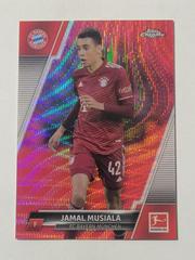 Jamal Musiala [Magenta Wave] Soccer Cards 2021 Topps Chrome Bundesliga Prices