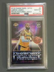 LeBron James [Holo] #6 Basketball Cards 2018 Panini Donruss Optic Franchise Features Prices