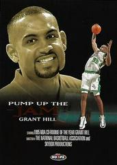 Grant Hill #3PJ Basketball Cards 1998 Hoops Pump Up The Jam Prices
