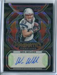 Wes Welker [Electric Etch Green] #20 Football Cards 2023 Panini Obsidian Magmatic Signature Prices