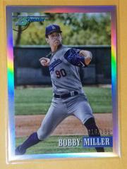 Bobby Miller [Chrome Prospect Refractor] #186 Baseball Cards 2021 Bowman Heritage Prices