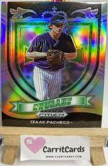 Izaac Pacheco [Silver Prizm] Baseball Cards 2021 Panini Prizm Draft Picks Crusade Prices