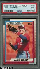 Larry Walker #133 Baseball Cards 1990 Topps Major League Debut Prices