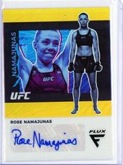 Rose Namajunas [Gold] Ufc Cards 2022 Panini Chronicles UFC Flux Autographs Prices