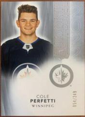 Cole Perfetti #2022-CP Hockey Cards 2021 Upper Deck The Cup Rookie Class of 2022 Prices