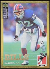 Don Beebe [Gold] Football Cards 1994 Collector's Choice Prices