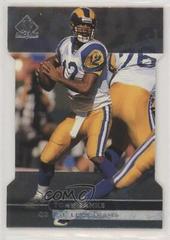 Tony Banks [Die Cut] Football Cards 1998 SP Authentic Prices